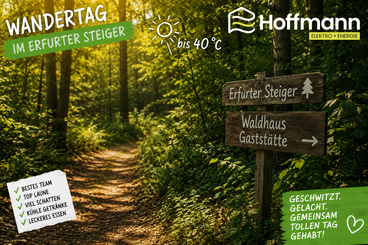 Firmenwandertag im Erfurter Steiger Cover